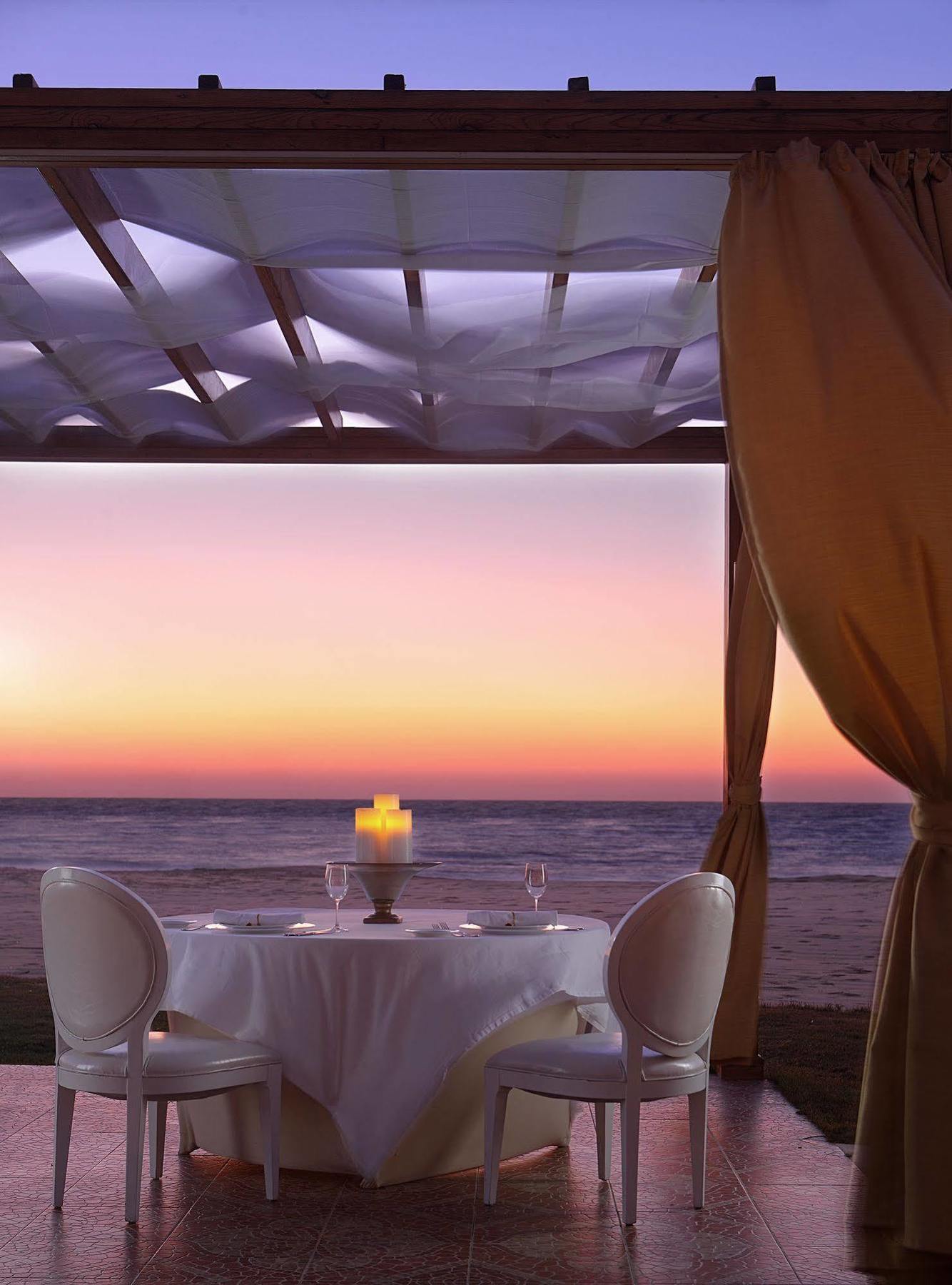 Four Seasons Hotel Alexandria At San Stefano Buitenkant foto Sunset at the beach